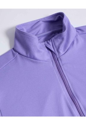 Buzo  Para Mujer Cuello Alto O Cuello Tortuga Color Lila Marca Ostu #40060510