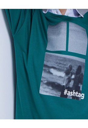 Buzo Para Mujer Cuello Redondo Color Verde Claro Marca Ostu #40060282