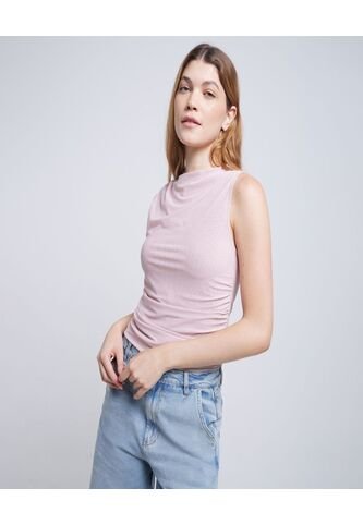 Camiseta Para Mujer Manga Sisa Color Rosa Marca Ostu #40092132 Ostu