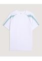 Camiseta  Para Hombre Manga Corta Cuello Redondo Color Blanco Marca Ostu #60091852 de Ostu