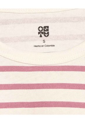 Camiseta Para Mujer Manga Larga Color Rosa Marca Ostu #40092101