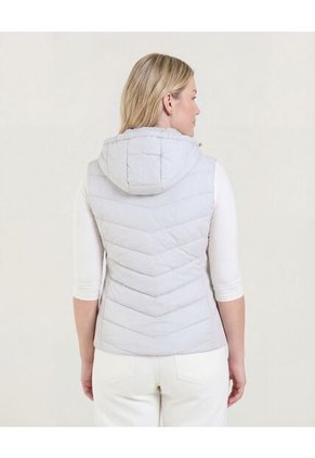 Chaleco  Para Mujer Acolchado Color Café Marca Ostu #40250012