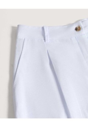 Bermuda Para Mujer Regular Corto Color Blanco Marca Ostu #40100118