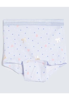 Ropa Interior Infantil Niña Boxer Color Azul Marca Ostu #90180084