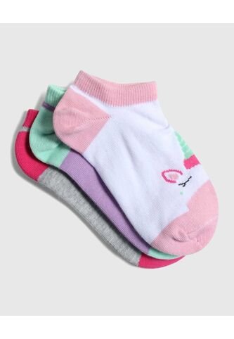 Medias Infantil Niña Invisible Color Negro Marca Ostu #90980098 Ostu