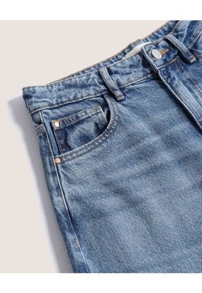 Jean  Para Mujer Balloon Color Azul Marca Ostu #40160623