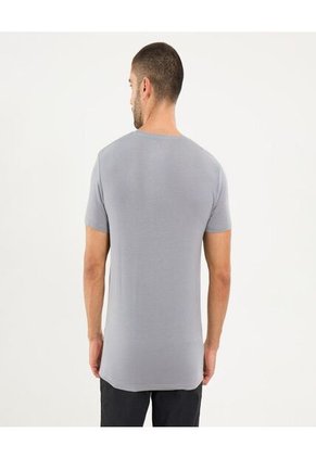 Camiseta Para Hombre Manga Corta Cuello Redondo Color Gris Marca Ostu #60091653
