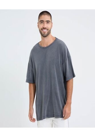 Camiseta Para Hombre Manga Corta Color Gris Marca Ostu #60091517 Ostu