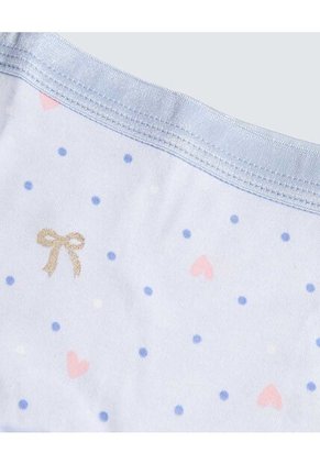 Ropa Interior Infantil Niña Boxer Color Azul Marca Ostu #90180084