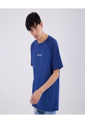 Camiseta Para Hombre Manga Corta Color Azul  Marca Ostu #60090892 Ostu