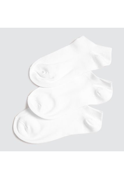 Medias Mujer Ostu  Blanco Nylon