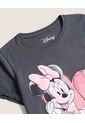 Camiseta  Infantil Niña Manga Corta Cuello Redondo Color Gris Marca Ostu #90090351 de Ostu