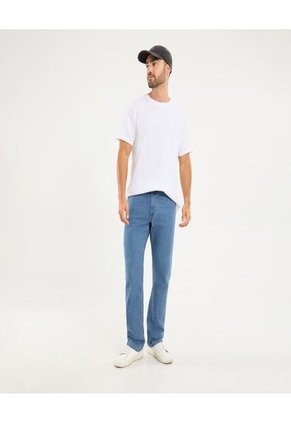 Jean Para Hombre Regular Color Azul Marca Ostu #60160395