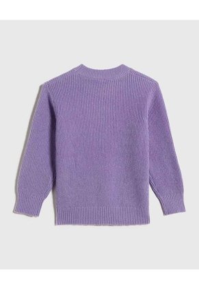 Saco Para Niña Cuello Redondo Color Lila  Marca Ostu #90330005
