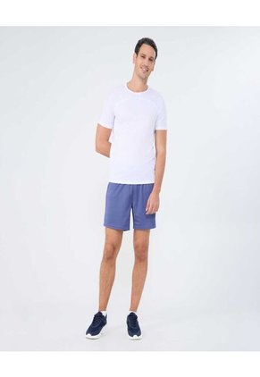 Camiseta Para Hombre Manga Corta Cuello Redondo Color Blanco Marca Ostu #60091490