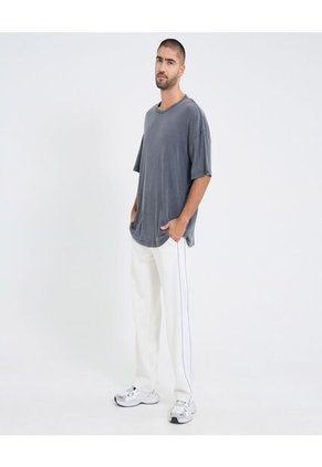 Camiseta Para Hombre Manga Corta Color Gris Marca Ostu #60091517