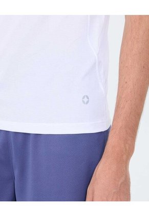 Camiseta Para Hombre Manga Corta Cuello Redondo Color Blanco Marca Ostu #60091490