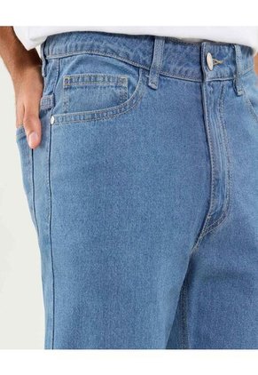 Jean Para Hombre Regular Color Azul Marca Ostu #60160395