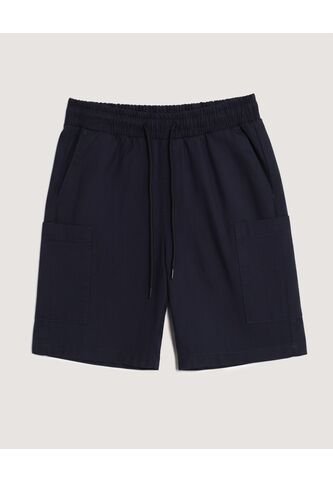 Bermuda  Infantil Niño Cargo Color Azul Marca Ostu #80100065 Ostu