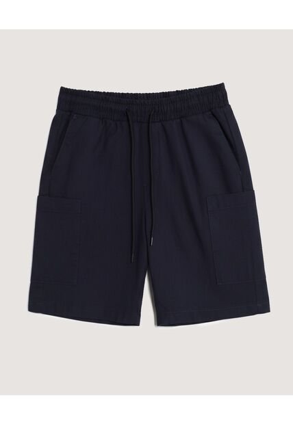 Bermuda  Infantil Niño Cargo Color Azul Marca Ostu #80100065