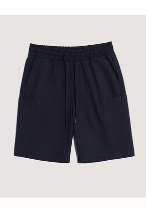 Bermuda Infantil Niño Cargo Color Azul Marca Ostu #80100065