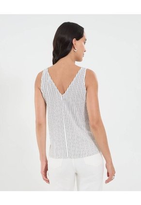 Blusa Para Mujer Manga Sisa Color Crudo Marca Ostu #40121167