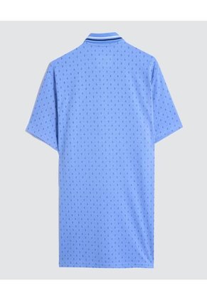 Polo Para Hombre Cuello Tejido Con Bolsillo Color Azul Claro Marca Ostu #60110633