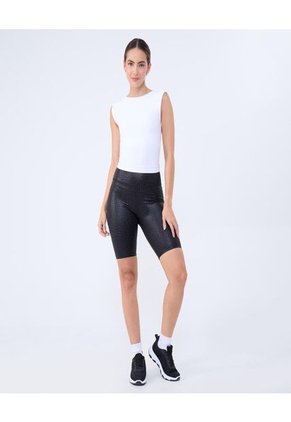 Leggins Para Mujer Corto Color Negro Marca Ostu #40230510