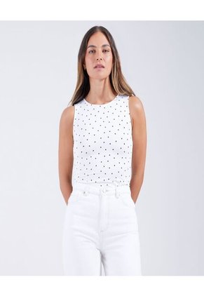 Body Para Mujer Manga Sisa Color Blanco Marca Ostu #40200088