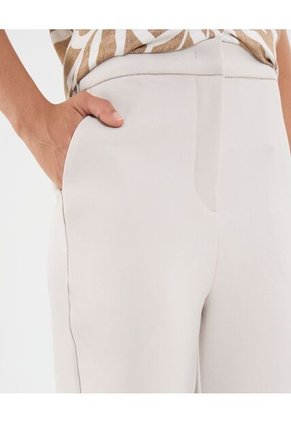 Pantalón Para Mujer Moda Color Marfil Marca Ostu #40070707