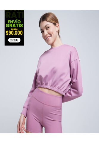 Buzo Para Mujer Cuello Redondo Color Rosado  Marca Ostu #40060368 Ostu