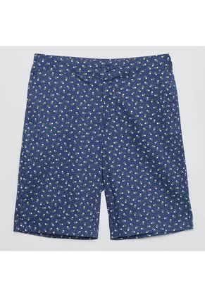 Bermuda Mujer Ostu  Azul Algodón