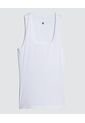 Top Para Mujer Cuello Redondo Color Blanco Marca Ostu #40220324 de Ostu