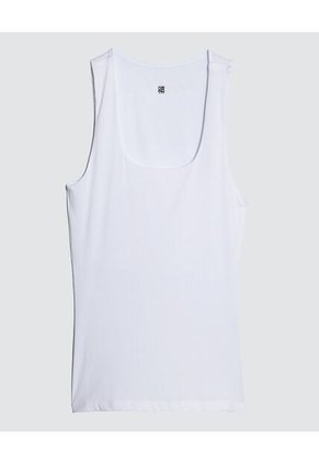 Top Para Mujer Cuello Redondo Color Blanco Marca Ostu #40220324
