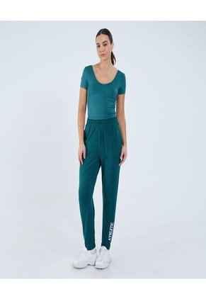 Camiseta Para Mujer Crop Top Color Verde Marca Ostu #40092397