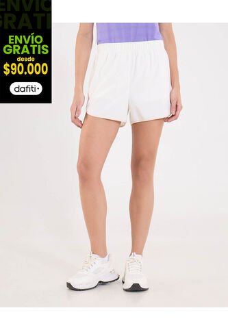 Short  Para Mujer Multiusos Plano Color Marfil Marca Ostu #40190373 Ostu