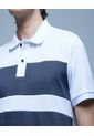 Polo Para Hombre Cuello Tejido Sin Bolsillo Color Blanco Marca Ostu #60110622 de Ostu