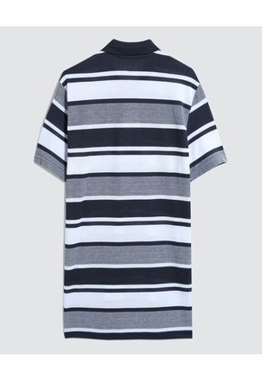 Polo Para Hombre Cuello Tejido Con Bolsillo Color Azul  Marca Ostu #60110634