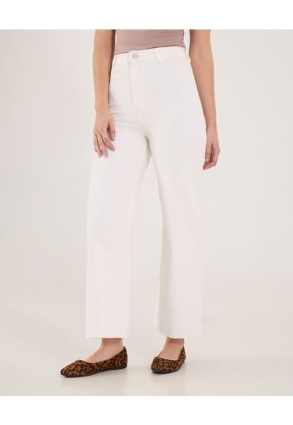 Jean Para Mujer Culotte Color Blanco Marca Ostu #40160491