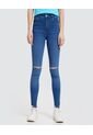 Jean Para Mujer Skinny Color Azul  Marca Ostu #40160249 de Ostu