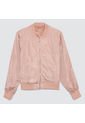 Chaqueta Para Mujer Bomber Color Rosado  Marca Ostu #40080134 de Ostu