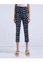 Pantalon Para Mujer Capri Color Azul  Marca Ostu #40070442 de Ostu