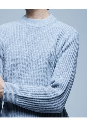 Saco Para Hombre Cuello Redondo Color Gris  Marca Ostu #60330040