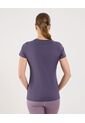 Camiseta Para Mujer Manga Corta Cuello Redondo Color Morado Marca Ostu #40092533 de Ostu