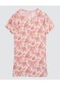 Camiseta Para Mujer Manga Corta Color Naranja Marca Ostu #40091489 de Ostu