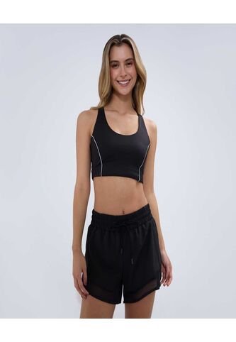 Top Para Mujer Top Color Negro Marca Ostu #40220361 Ostu