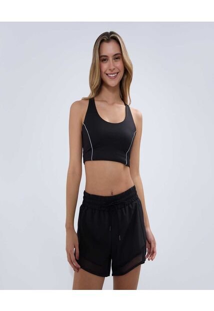 Top Para Mujer Top Color Negro Marca Ostu #40220361