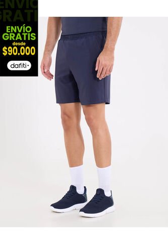 Bermuda  Para Hombre Deportiva Medio Color Azul Marca Ostu #60100454 Ostu