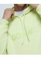 Buzo Para Hombre Hoodie Color Verde Neon Marca Ostu #60060277 de Ostu