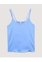 Blusa  Para Mujer Manga Sisa Color Azul Marca Ostu #40121299 de Ostu